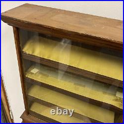 Vintage or Antique Store Display? Ribbon Showcase With Sliding Drawers