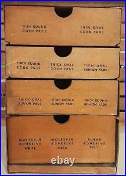 Vintage sore feet medical store display JOHNSON & JOHNSON ca. 1949 CORN & BUNION