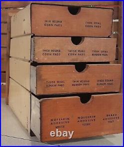 Vintage sore feet medical store display JOHNSON & JOHNSON ca. 1949 CORN & BUNION