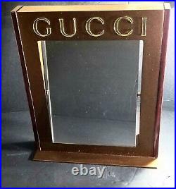 Vintage store display mirror gucci