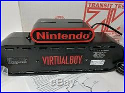 Virtual Boy Lighted 3D Store Display Sign Promo Promotional Nintendo 90s VTG