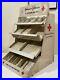 Vtg-1950s-Metal-Retail-Display-First-Aid-Dispensary-Stand-Johnson-Johnson-J-J-01-zhpg