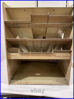 Vtg 1950s Metal Retail Display First Aid Dispensary Stand Johnson & Johnson J&J