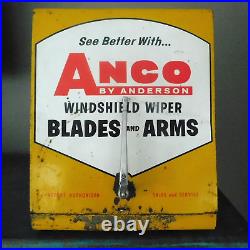 Vtg. 1958 ANCO WINDSHIELD WIPER BLADE DISPLAY / COMPLETE with MANUALS LARGE SIZE