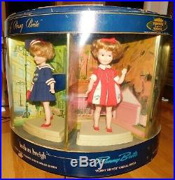 Vtg 1960'S Deluxe Reading Topper PENNY BRITE 7 Doll Store Display Carousel RARE