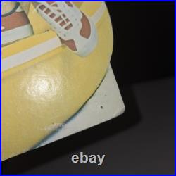 Vtg 1970s Kodak Camera Countertop Boat Girl Advertising Sign Cardboard 21