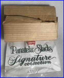 Vtg 1970s Levis Panatela Slacks Sign Counter Display Advertisement NOS Deadstock