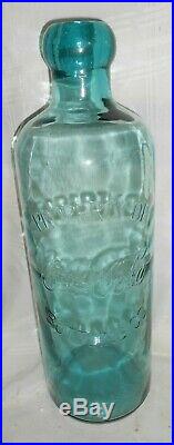 Vtg 20 Coca Cola Bottling Co Glass Hutchinson Bottle Store Display withBox Scarce