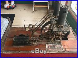 Vtg 20s 30s GILBERT ERECTOR Set WALKING BEAM Steam ENGINE STORE DISPLAY