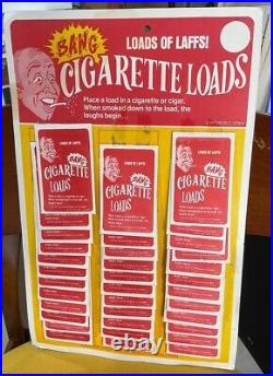 Vtg 35 Vintage Cigarette Loads Packs (Very Rare) Store Display Joke