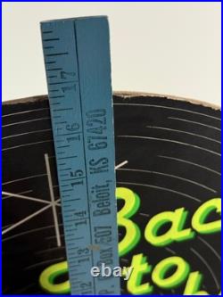 Vtg 60s 70s Back to School Hits Advertising Record Store Display Jukebox neon #2