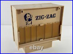 Vtg 90s 2000s Zig Zag Marijuana tobacco rolling paper advertising store display