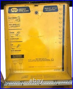 Vtg Anco Windshield Wiper Cabinet -Advertising Display for Anco Wiper Blades