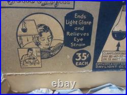 Vtg DAY-LO-RAY Light Bulb Cover General Hardware Store Counter Sales Display NOS