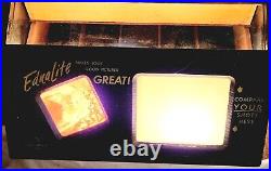 Vtg Ednalite Picture Store Lighted Counter Display Photography Wrigley Displays