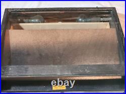 Vtg Ednalite Picture Store Lighted Counter Display Photography Wrigley Displays