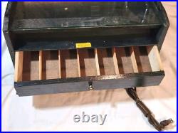 Vtg Ednalite Picture Store Lighted Counter Display Photography Wrigley Displays