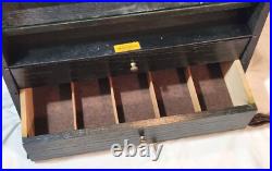 Vtg Ednalite Picture Store Lighted Counter Display Photography Wrigley Displays