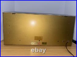 Vtg Edwin Clapp Shoes Lighted Store Sign America's Finest Par-Neon Advertising