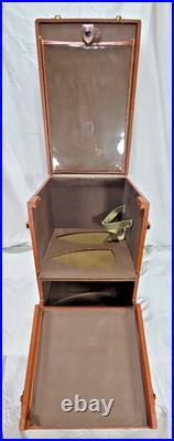 Vtg Electric Iron Traveling Salesman Sample Advertising Appliance Display Case