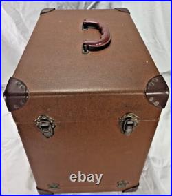 Vtg Electric Iron Traveling Salesman Sample Advertising Appliance Display Case