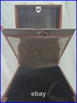 Vtg Electric Iron Traveling Salesman Sample Advertising Appliance Display Case