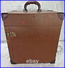Vtg Electric Iron Traveling Salesman Sample Advertising Appliance Display Case