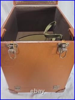 Vtg Electric Iron Traveling Salesman Sample Advertising Appliance Display Case