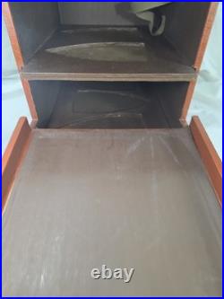 Vtg Electric Iron Traveling Salesman Sample Advertising Appliance Display Case
