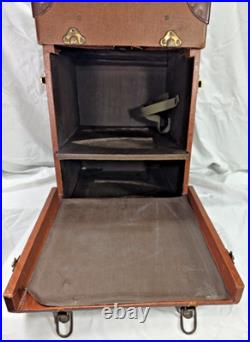 Vtg Electric Iron Traveling Salesman Sample Advertising Appliance Display Case