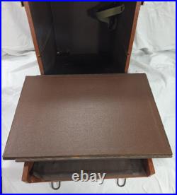 Vtg Electric Iron Traveling Salesman Sample Advertising Appliance Display Case