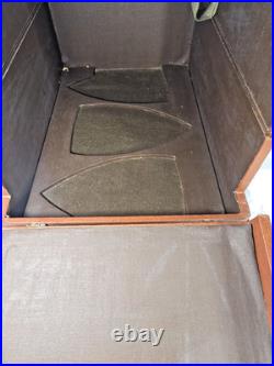 Vtg Electric Iron Traveling Salesman Sample Advertising Appliance Display Case