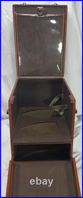 Vtg Electric Iron Traveling Salesman Sample Advertising Appliance Display Case