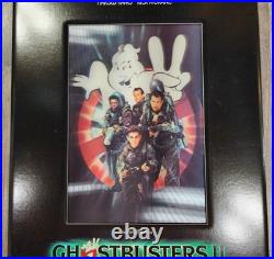 Vtg Ghostbusters 2 Movie VHS Laser Disc Store Display 3D Standee Cardboard