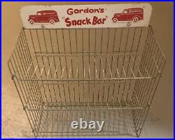 Vtg Gordon's Snack Bar Food Rack 19 X 18 X 10 All Metal Nice