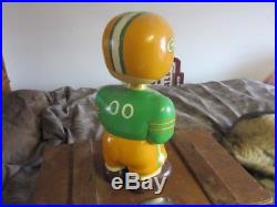 Vtg Green Bay Packers 1960 14 Promotional Store Display Bobblehead Nodder RARE