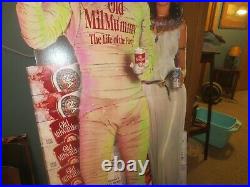 Vtg Halloween Old Milwaukee Beer Mil Mummy Standee Store Display 1994