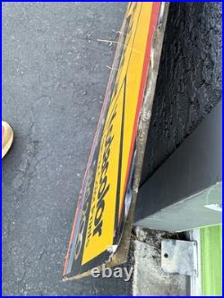 Vtg Kodak Advertising Store Display Sign Gold 200 Sided 3d Plaque VERY COOL 34