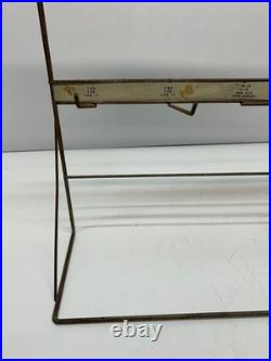 Vtg Permatex Service Repair Center Display Sign Advert Rack Daytona Nascar 300