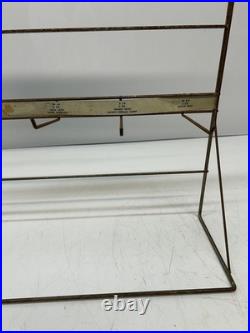 Vtg Permatex Service Repair Center Display Sign Advert Rack Daytona Nascar 300