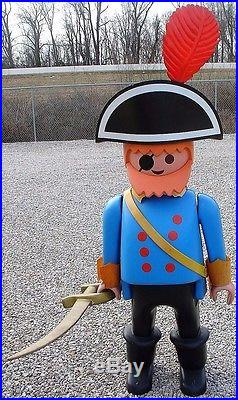 Vtg Playmobil LIFE SIZE Pirate Store Display Red Beard