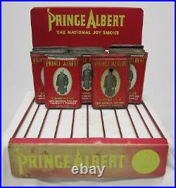 Vtg Prince Albert Tobacco Metal Store Display Rack Advertising Stand 11 Tins