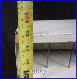 Vtg Putnam Fadeless Dyes and Tints Advertising Store Display Cabinet with Product