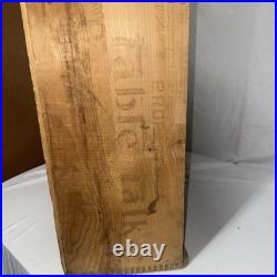 Vtg Table Talk Wooden Pie Display Shelf Stamped Pastry Co Inc Worcester, Ma Vguc