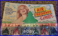 Vtg VERY RARE 1961 Car-Freshner Air Freshener Advertising Trees Store Display