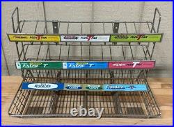 Vtg WRIGLEYS GUM store counter top/wall mount metal rack display collectible