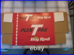 Vtg Wrigley's Big Red Gum Plen T Pak Cardboard Store Display Unassembled