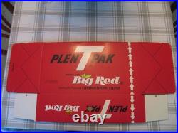 Vtg Wrigley's Big Red Gum Plen T Pak Cardboard Store Display Unassembled