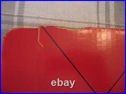 Vtg Wrigley's Big Red Gum Plen T Pak Cardboard Store Display Unassembled