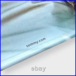 Vtg Y2K Tommy Hilfiger Eyewear HUGE Store Display Banner, 2 Sided, Poster Sign